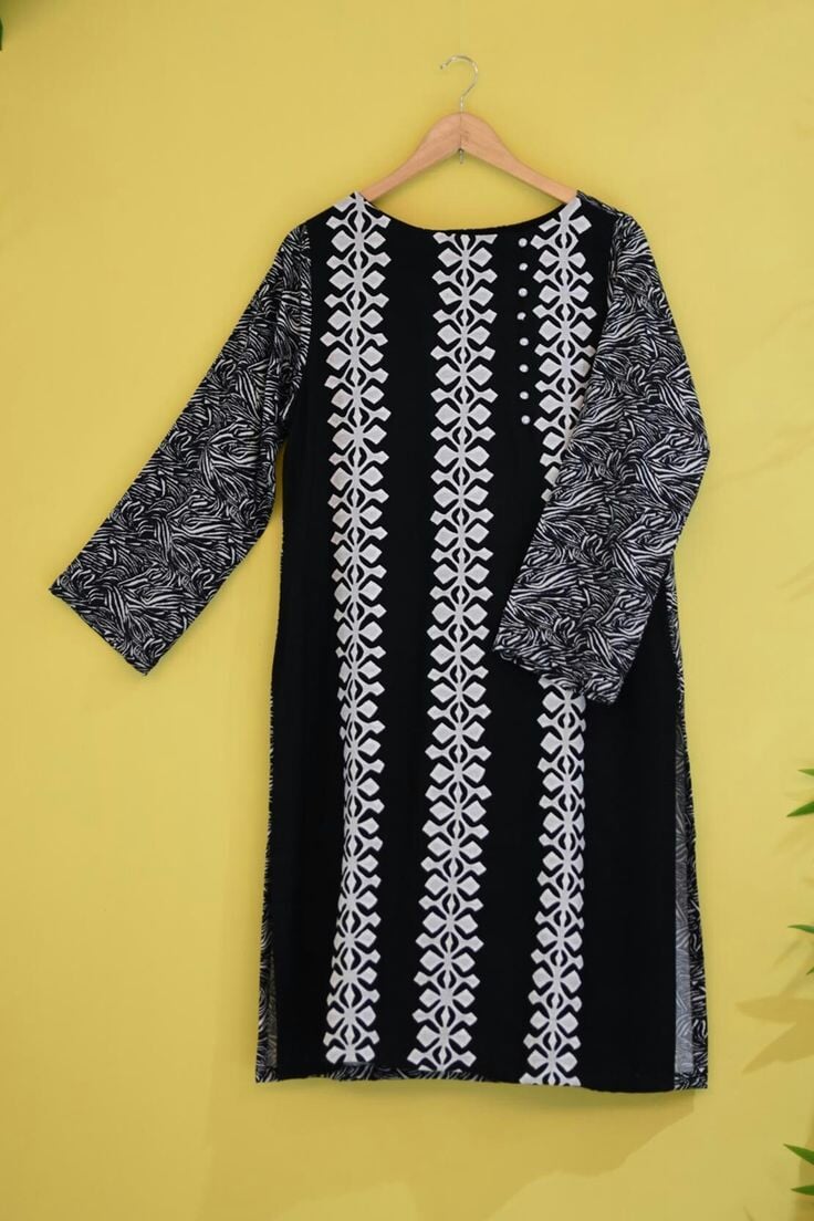 Intricate Handcrafted Applik Unstitched Bareeze Lawn Cotton 2-Piece (Shirt/Trouser) Unstitched Aura Crafted Studio 